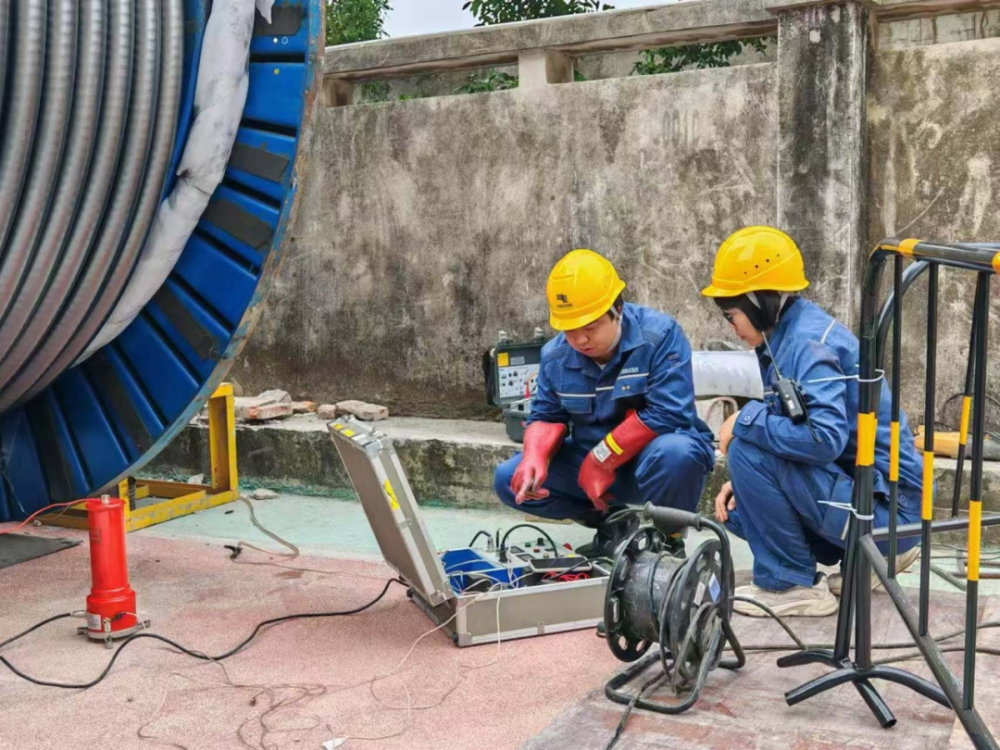 hy3380cc海洋之神参研，国内首条110千伏国产导电炭黑屏蔽料电缆投运